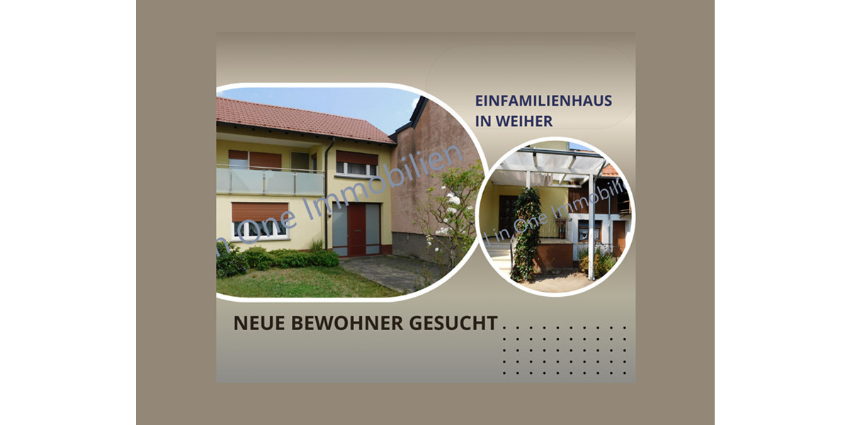 Jetzt in die eigenen 4 Wände !!! EFH OT Weiher 6 zimmer