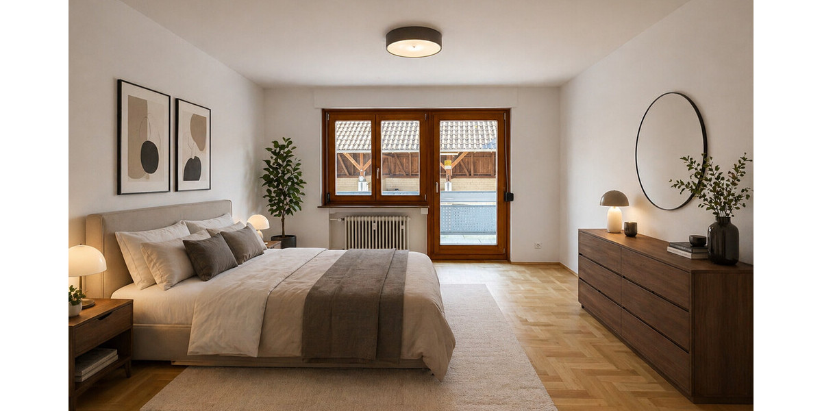 Wohnen wie im eigenen Haus – großzügige 6,5-Zimmer-Wohnung in zentraler Lage - Etagenwohnung Höfen an der Enz Höfen (Enz) | Angebot:27278658