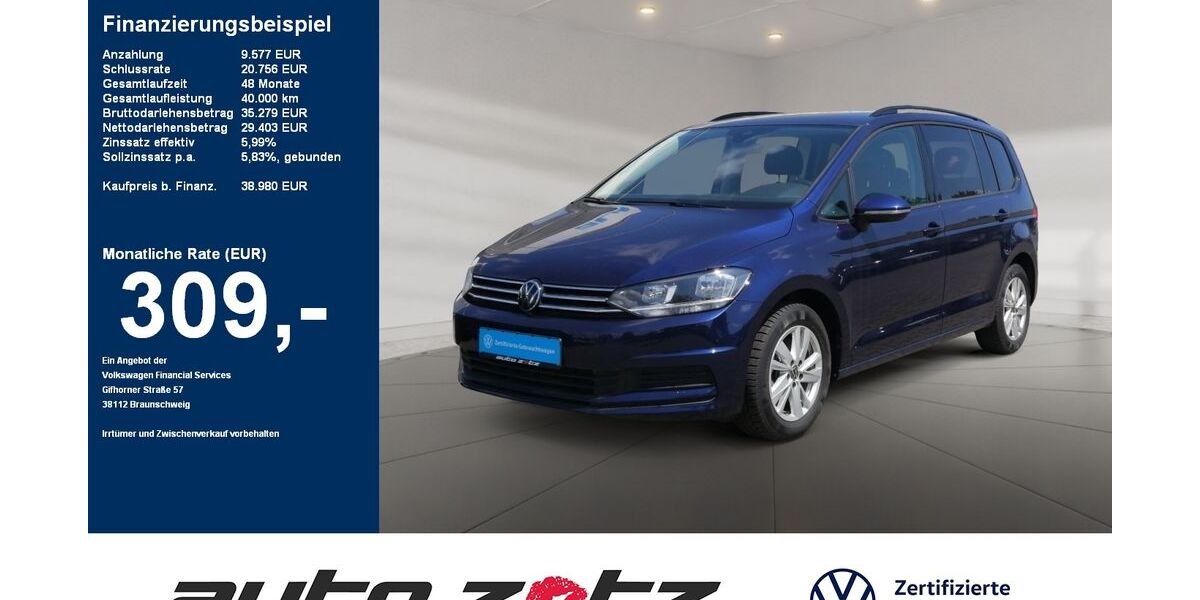 VW Touran 14.389 km 32.990 &euro; Landau 76829