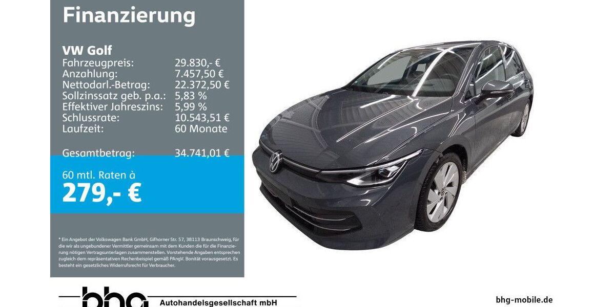 VW Golf 18.146 km 29.330 &euro; Ettlingen 76275