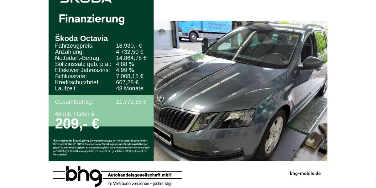 Skoda Octavia 72.716 km 18.930 &euro; Durmersheim 76448
