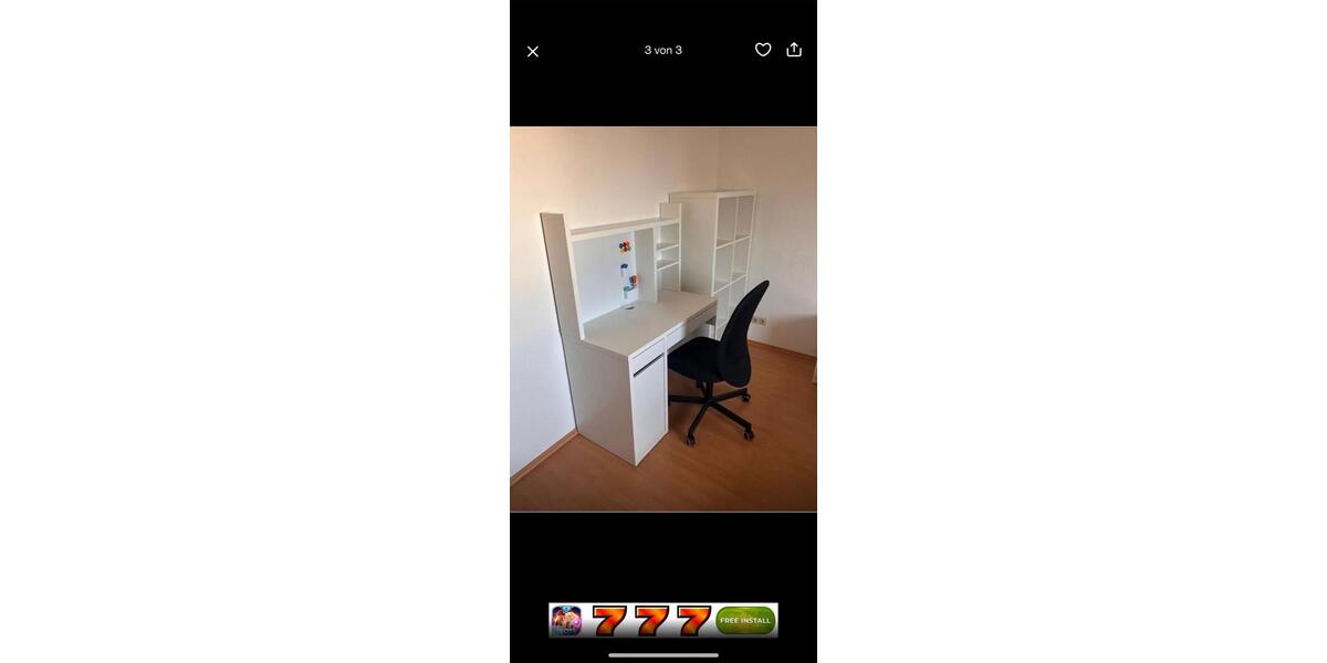 Dachgeschoßwohnung Karlsruhe Knielingen - 3 Zimmer, 18 m&sup2;, 575&euro; | Angebot:26645524