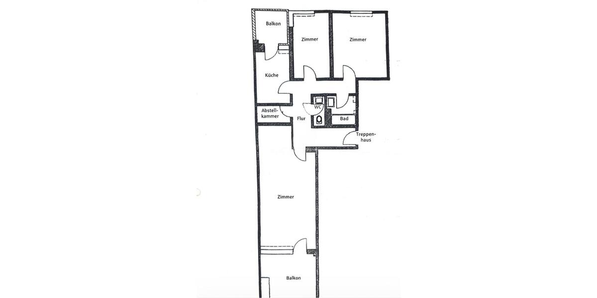 Etagenwohnung Pforzheim Brötzingen - 3 Zimmer, 90 m&sup2;, 290.000&euro; | Angebot:25806406