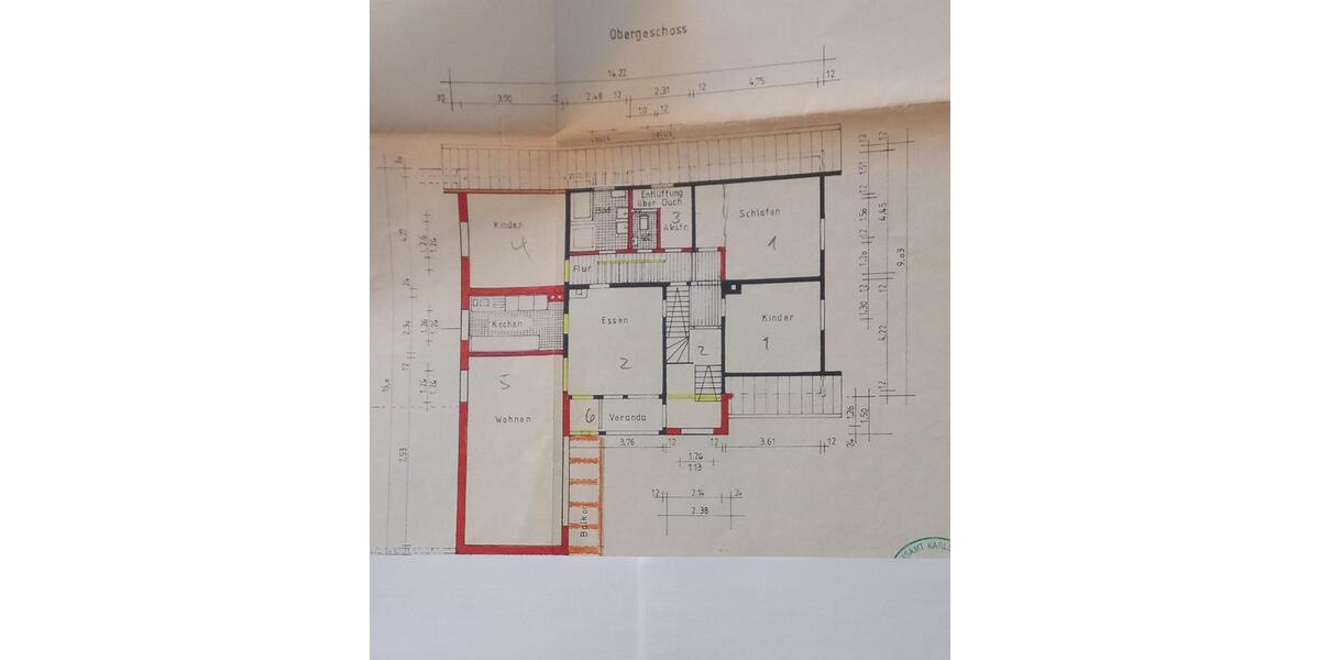 5-Zimmer-Wohnung mit Balkon in Karlsbad-Mutschelbach 5 zimmer