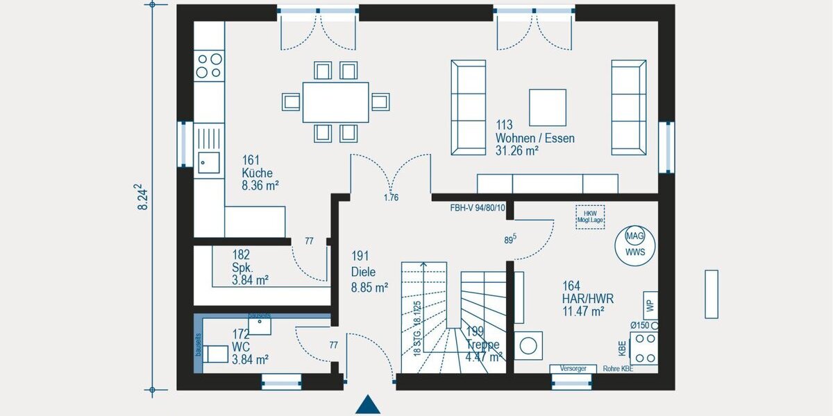 Gemeinsam ankommen - Euer neues Familienglück im Home 5 erleben - Einfamilienhaus Knittlingen | Angebot:27333246