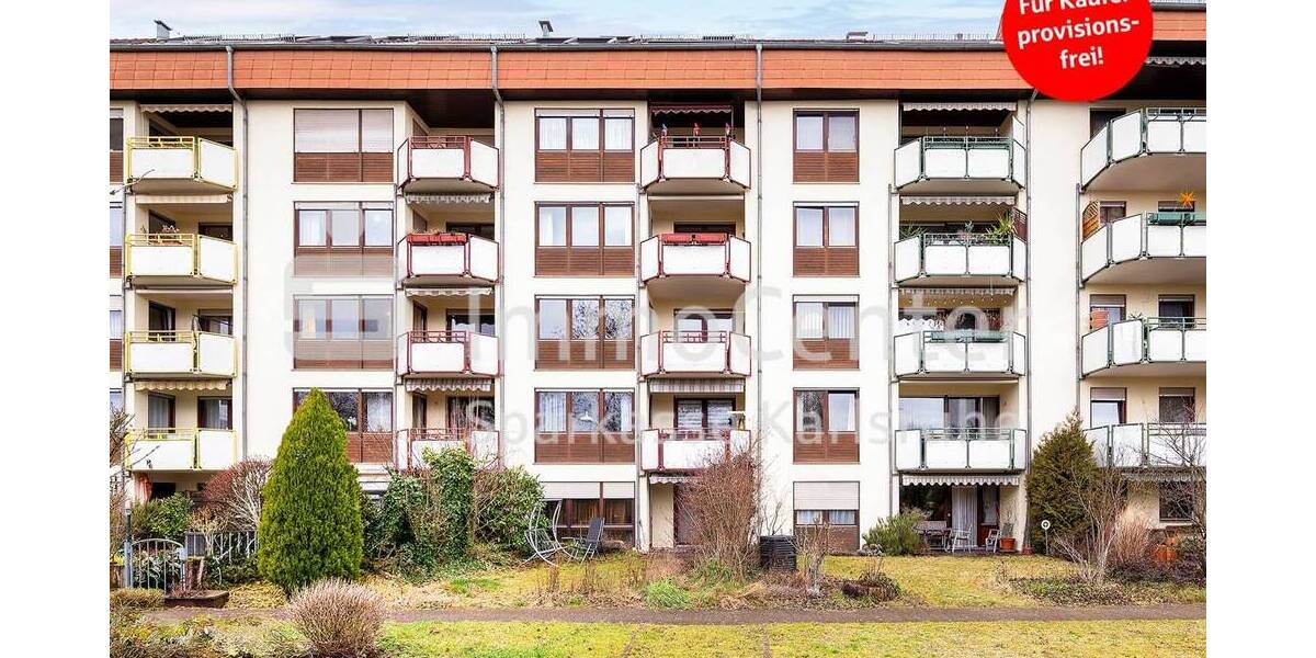 Etagenwohnung Karlsruhe / Waldstadt Waldstadt - 3 Zimmer, 79 m&sup2;, 259.000&euro; | Angebot:26540488