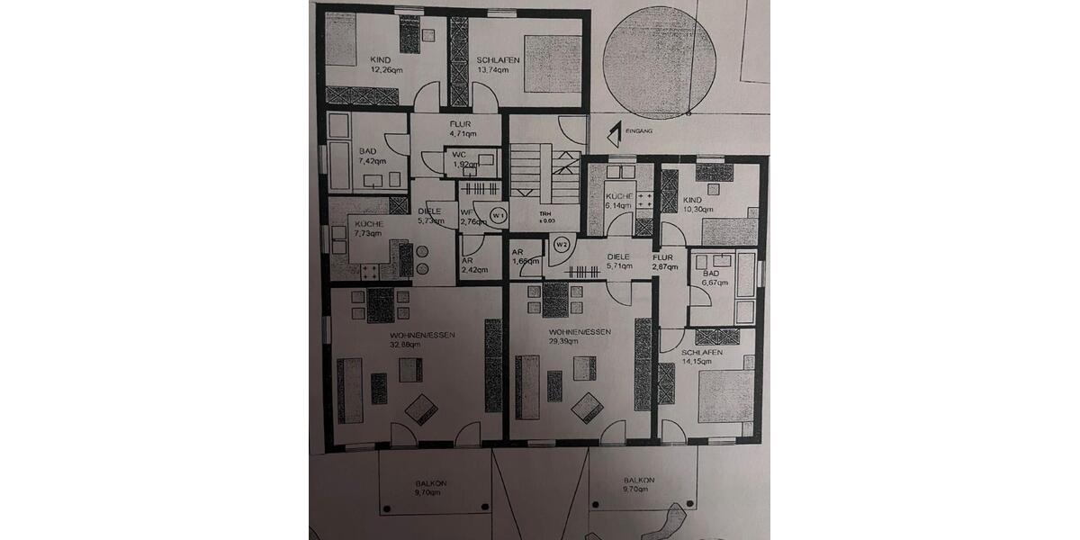 Hochparterre Bretten - 3 Zimmer, 82 m&sup2;, 310.000&euro; | Angebot:27261664