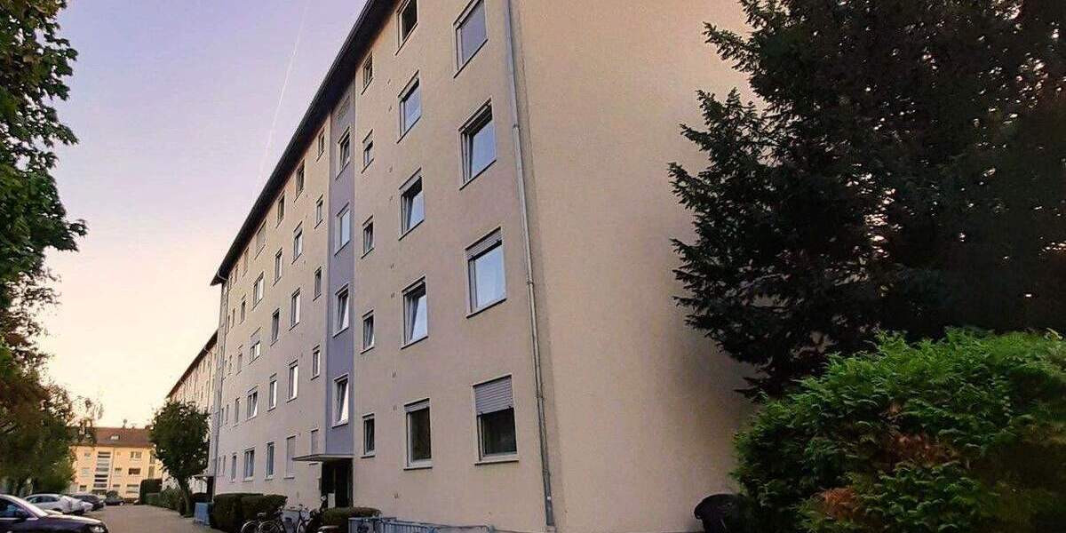 Etagenwohnung Karlsruhe Oststadt - 3 Zimmer, 72 m&sup2;, 349.000&euro; | Angebot:25760399