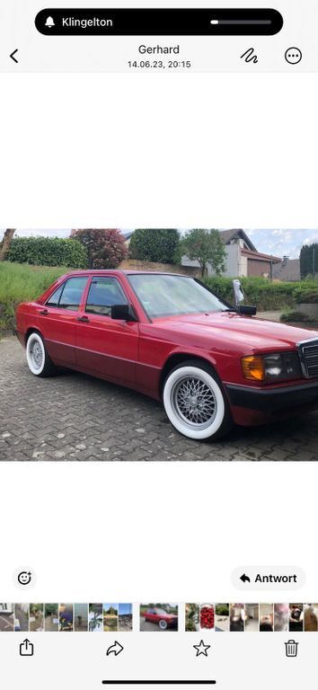 Mercedes-Benz 190 180.600 km 12.900 € Karlsdorf 76689