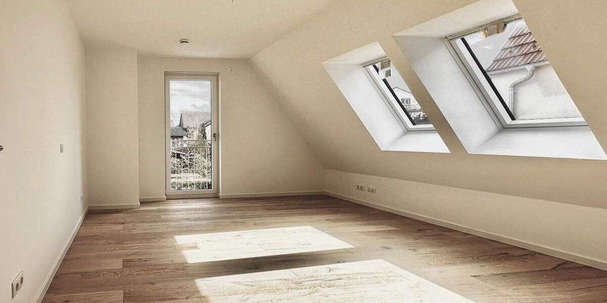 Eleganz und Weitblick - Dachgeschosswohnung mit zwei Loggien und luxuriösem Design 4 zimmer