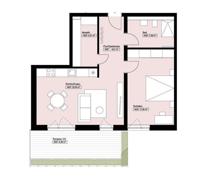 Wohnung zum Kaufen in Bretten 324.000 € 67.53 m²