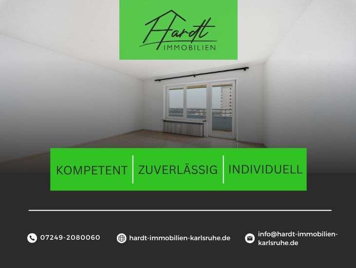Etagenwohnung Stutensee - 2 Zimmer, 63 m&sup2;, 209.000&euro; | Angebot:24851821
