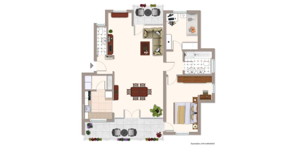 Etagenwohnung Karlsbad / Langensteinbach Langensteinbach - 3 Zimmer, 107 m&sup2;, 379.000&euro; | Angebot:25680977