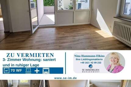 Wohnung Pforzheim Büchenbronn - 3 Zimmer, 70 m&sup2;, 700&euro; | Angebot:27196535
