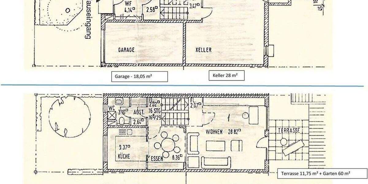Provisionsfrei! - komfortables Reihenmittelhaus in sehr guter Lage - Karlsruhe Oberreut 6 zimmer
