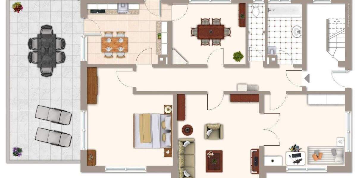 Seltene Gelegenheit: Dreifamilienhaus mit viel Platz und Potenzial in Ettlingen-Spessart 1 zimmer