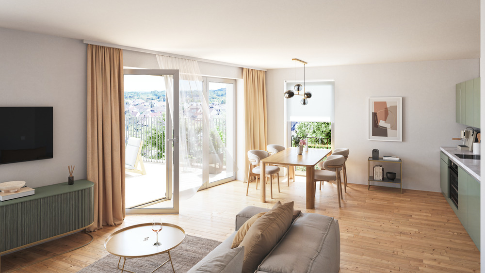 Ihre erste eigene Immobilie! #KfW 40 Standard & QNG Zertifizierung# 2 zimmer