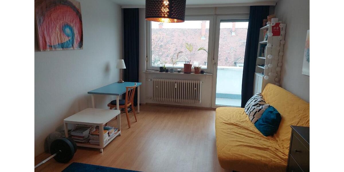 Dachgeschoßwohnung Karlsruhe Mühlburg - 3 Zimmer, 69 m&sup2;, 550&euro; | Angebot:26048797