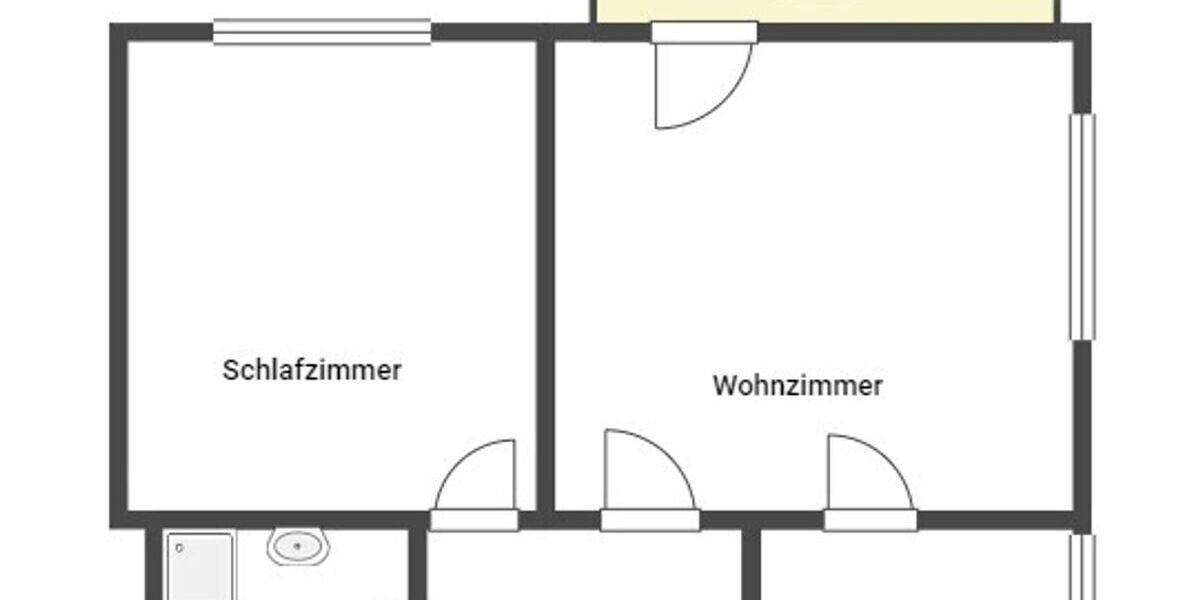 Etagenwohnung Baden-Baden Haueneberstein - 2 Zimmer, 54 m&sup2;, 155.000&euro; | Angebot:26836119