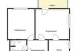 Etagenwohnung Baden-Baden Haueneberstein - 2 Zimmer, 54 m&sup2;, 155.000&euro; | Angebot:26836119