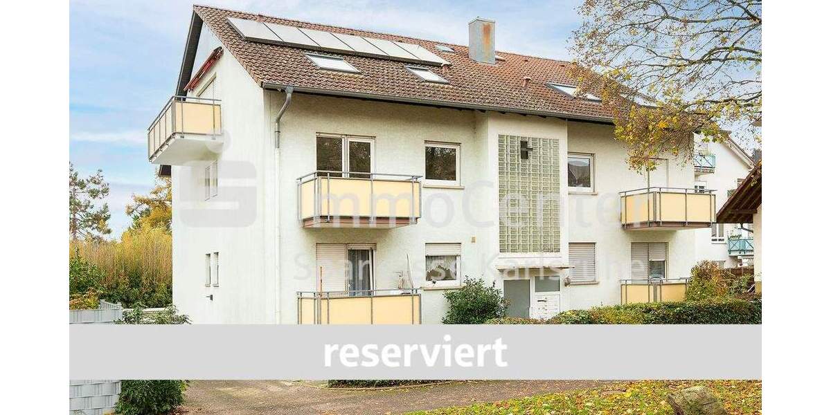 Investition mit Perspektive: Sanierungsbedürftige Wohnung mit 2 Balkonen und Garage in Wolfartsweier 3 zimmer