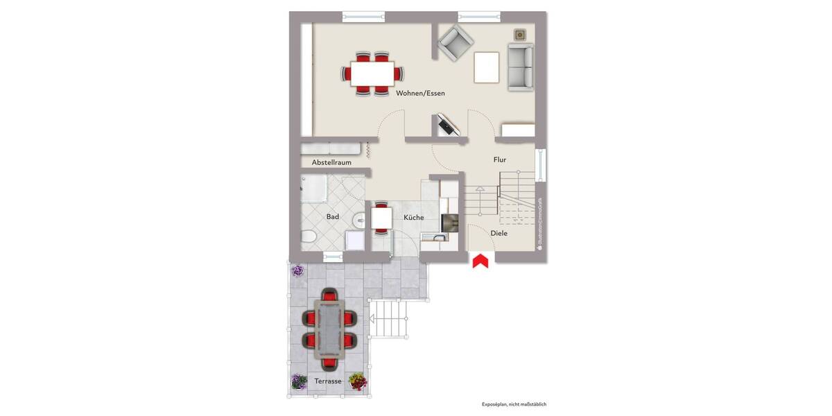 Doppelhaushälfte Philippsburg / Rheinsheim Rheinsheim - 3 Zimmer, 88 m&sup2;, 275.000&euro; | Angebot:26730710