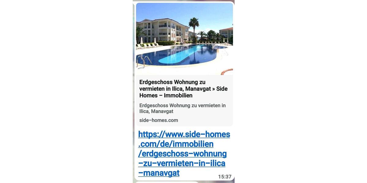 Wohnung in Manavgat zu vermieten zimmer