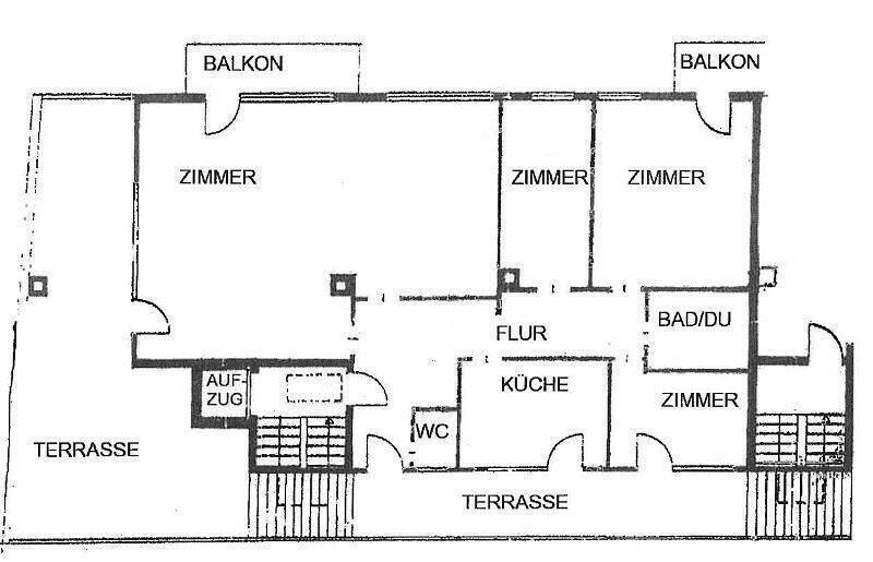 Etagenwohnung Pforzheim Oststadt - 4 Zimmer, 170 m&sup2;, 1.700&euro; | Angebot:25708064