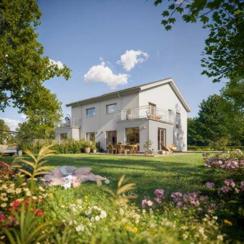 Doppelhaushälfte Büchenbronn Büchenbronn - 3 Zimmer, 117 m&sup2;, 528.210&euro; | Angebot:26410200
