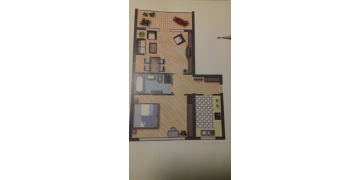 Etagenwohnung Karlsruhe Neureut - 2 Zimmer, 63 m&sup2;, 250.000&euro; | Angebot:25367524