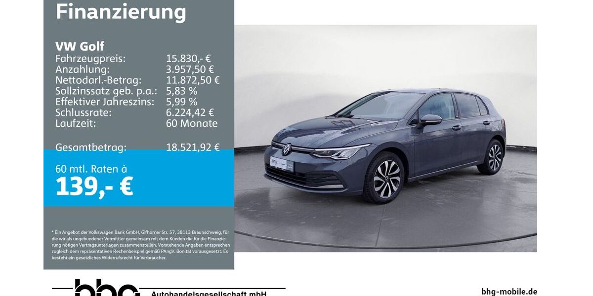 VW Golf 116.899 km 15.830 &euro; Durmersheim 76448