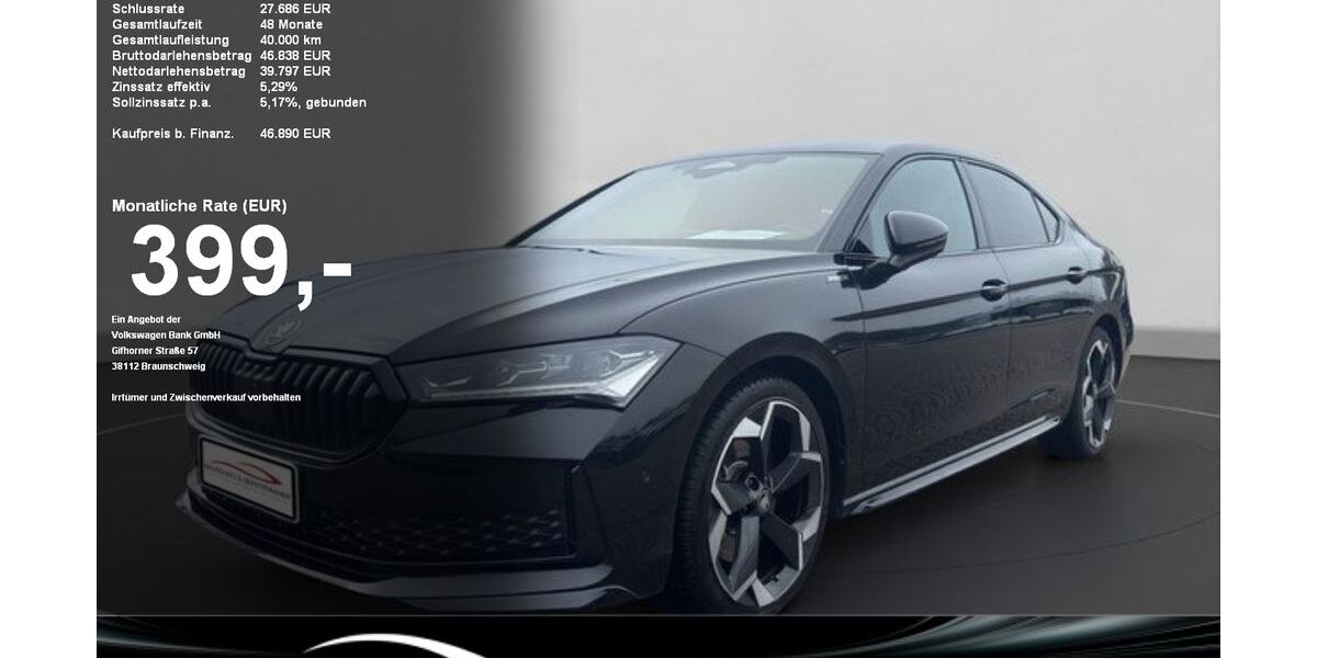 Skoda Superb 30.000 km 46.890 &euro; Gaggenau 76571