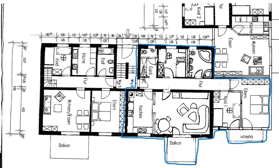 Etagenwohnung Wörth am Rhein - 4 Zimmer, 110 m&sup2;, 320.000&euro; | Angebot:19044285