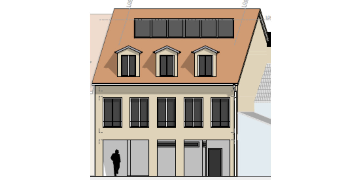 Germersheim, Stadthaus, zentrale Lage, Neubau zimmer