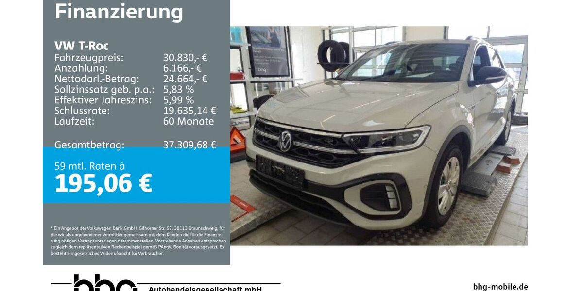 VW T-Roc 6.710 km 29.660 &euro; Ettlingen 76275