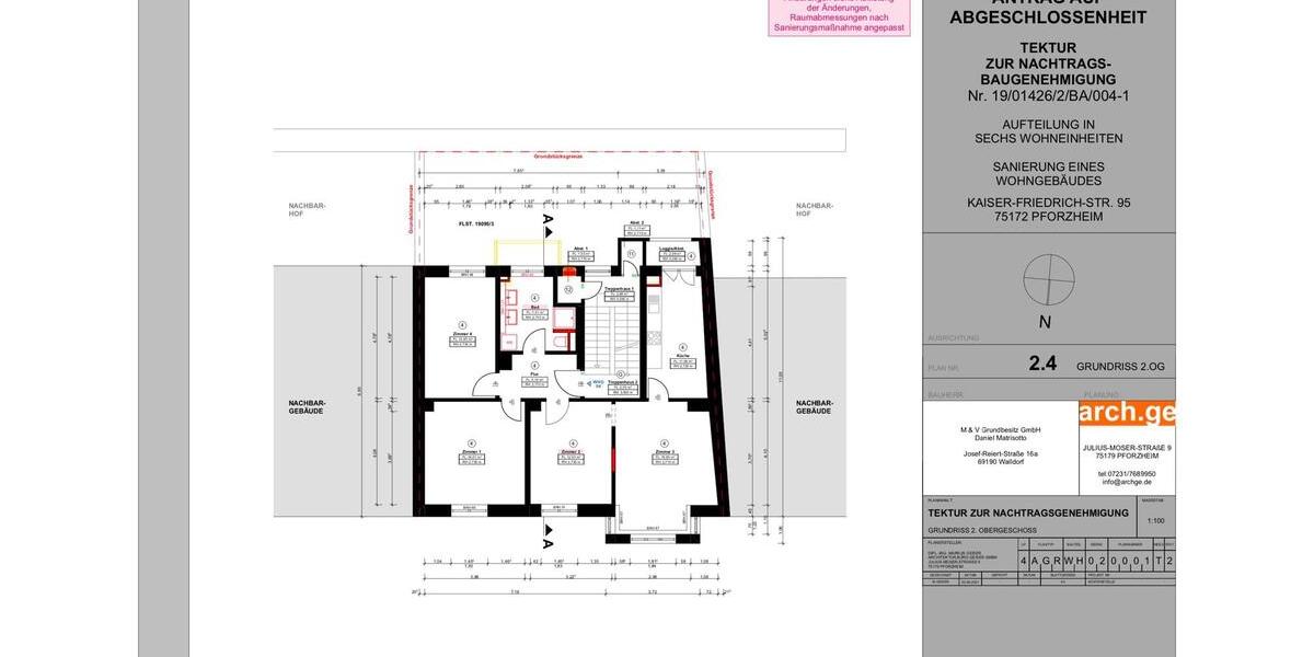 Altbauwohnung an der Enz – ab sofort zu vermieten 4 zimmer