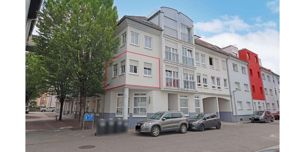 Etagenwohnung Bruchsal - 1.5 Zimmer, 55 m&sup2;, 152.000&euro; | Angebot:26902344