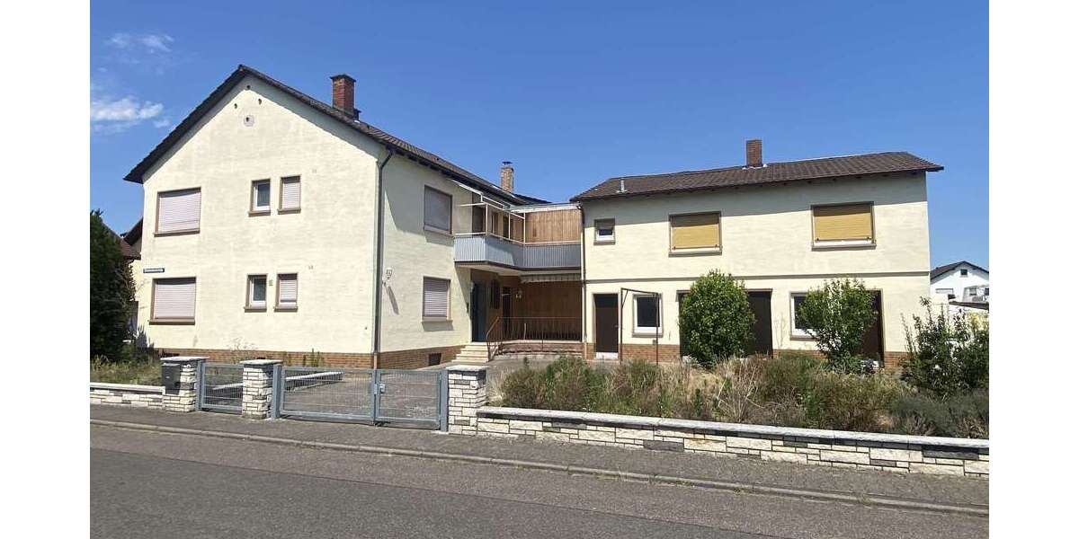 Einfamilienhaus Waghäusel / Wiesental Wiesental - 8 Zimmer, 200 m&sup2;, 419.000&euro; | Angebot:27167919