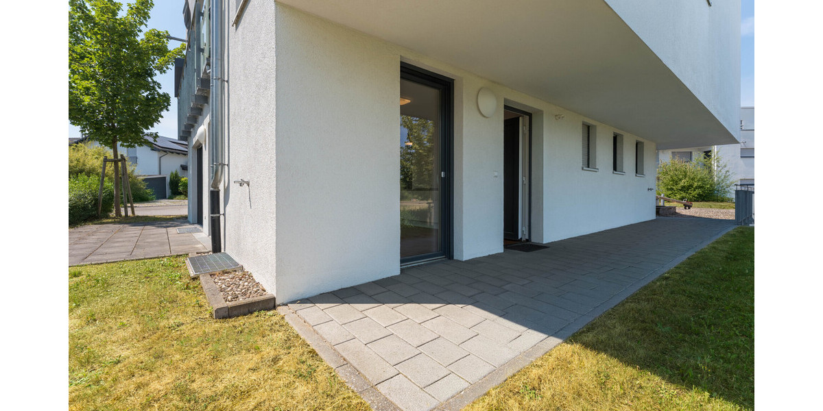 Barrierefrei: Neuwertige Wohnung mit 2 Terrassen und Feldblick - Erdgeschoßwohnung Steinmauern | Angebot:27085223