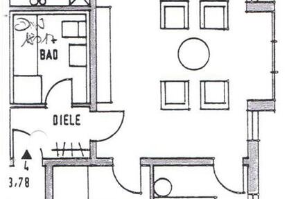 Ottenau: Helle Wohnung mit Balkon im 1. OG, von privat zimmer