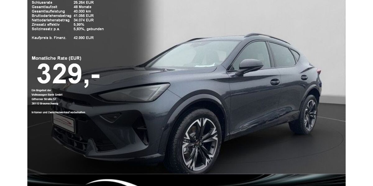 Cupra Formentor 5.000 km 42.990 &euro; Gaggenau 76571