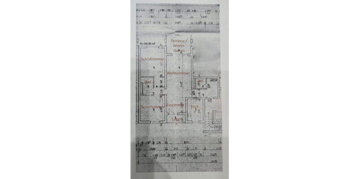 Etagenwohnung Karlsruhe Bergwald - 3 Zimmer, 99 m&sup2;, 345.000&euro; | Angebot:25654271