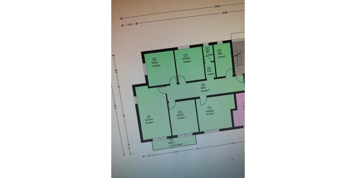 4 Zimmer Wohnung mit Balkon 4 zimmer