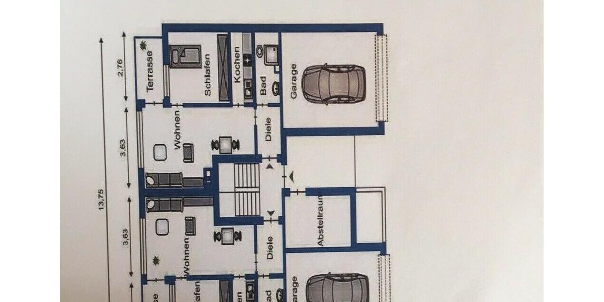 Erdgeschoßwohnung Pforzheim Büchenbronn - 2 Zimmer, 60 m&sup2;, 980&euro; | Angebot:10618033