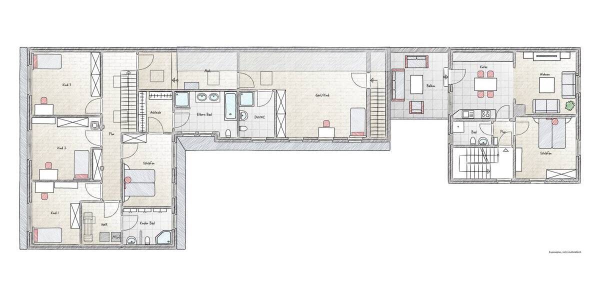 Mehrfamilienhaus, Wohnhaus Linkenheim-Hochstetten / Hochstetten Linkenheim - 4 Zimmer, 122 m&sup2;, 499.000&euro; | Angebot:26786975