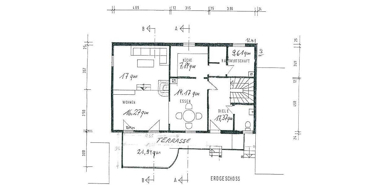 Doppelhaushälfte Baden-Baden Balg - 5 Zimmer, 167 m&sup2;, 399.000&euro; | Angebot:26110429