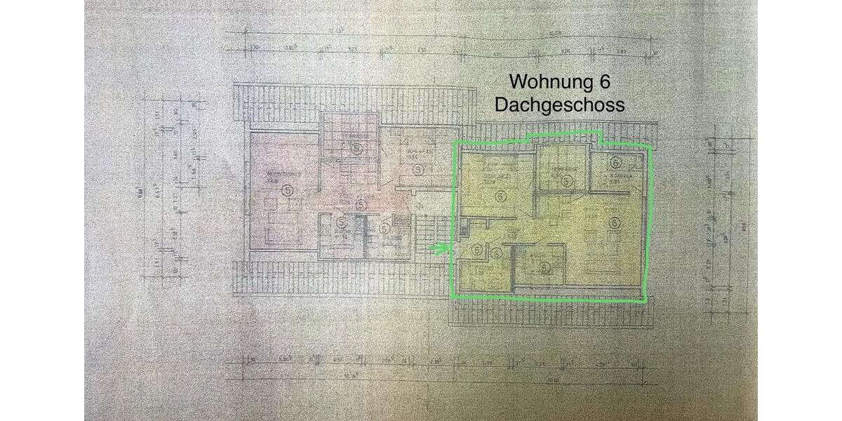 Dachgeschoßwohnung Baden-Baden Balg - 3 Zimmer, 62 m&sup2;, 247.500&euro; | Angebot:26035467