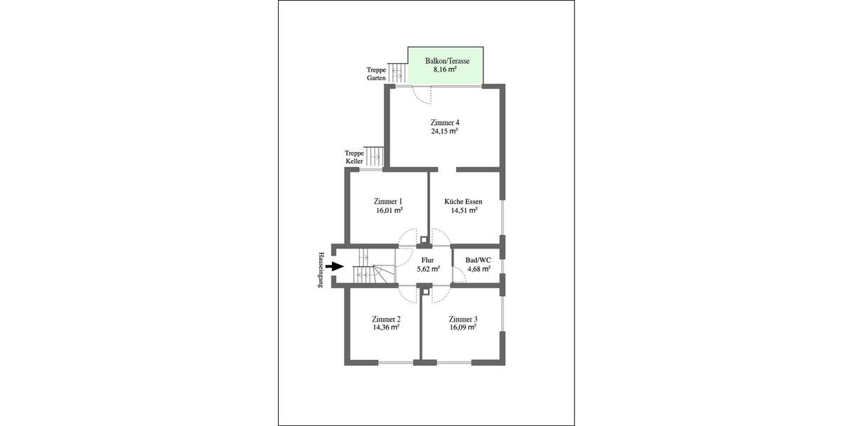 Erdgeschoßwohnung Karlsruhe Knielingen - 1 Zimmer, 24 m&sup2;, 530&euro; | Angebot:25308126
