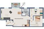 Einfamilienhaus Karlsruhe Mühlburg - 3 Zimmer, 84 m&sup2;, 1.360&euro; | Angebot:25988247