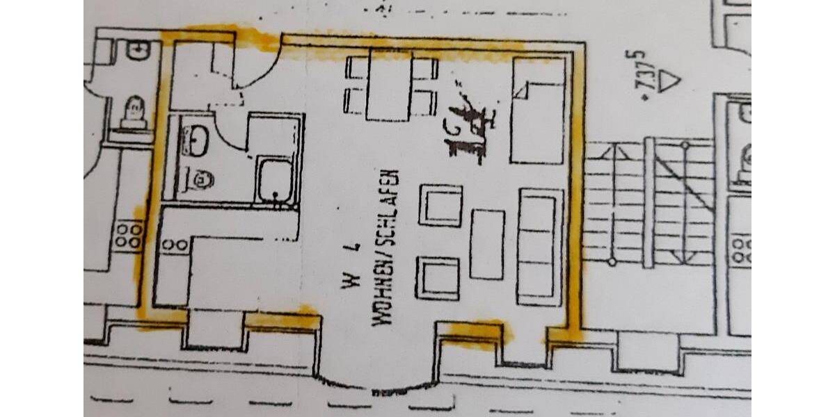 Etagenwohnung Bruchsal - 1 Zimmer, 41 m&sup2;, 140.000&euro; | Angebot:26889132